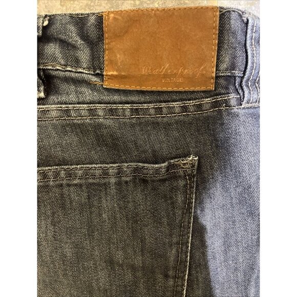 Original Weatherproof Vintage Jeans Men’s Size 46x32 Blue The Straight Fit Denim - Picture 7 of 12